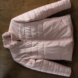 North Face Girl's Reversible Mossbud Swirl Winter Parka